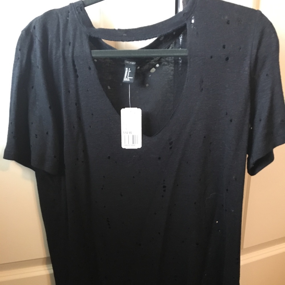 Distressed top